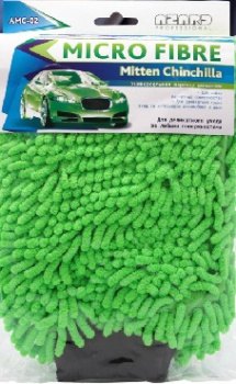 Чистящие средства для Авто AZARD (AMC-02) варежка микрофибра Mitten Chinchilla 15х25