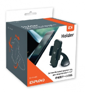 Держатель для моб. устройств EXPLOYD EX-H-404 4" - 6.5" чёрный