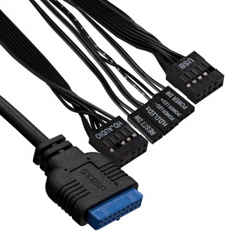 Корпус Desktop Exegate EX291267RUS MI-301U (mATX/mini-ITX, без БП, 1*USB+1*USB3.0, аудио, черный)