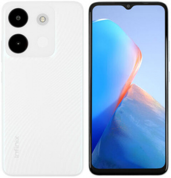 Смартфон Infinix Smart 7 4/64Гб Белый