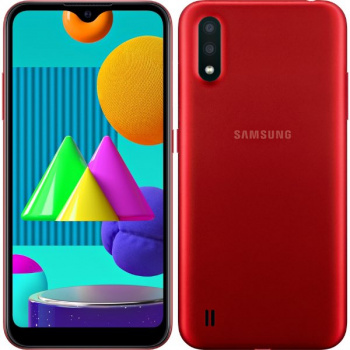 Смартфон Samsung SM-M015F Galaxy M01 32Гб Красный