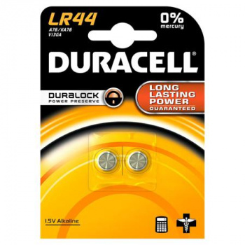 Батарейка Duracell спец. LR44-2BL 2шт.