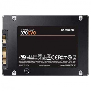 Накопитель SAMSUNG 870 EVO MZ-77E500BW 500ГБ, 2.5", SATA III