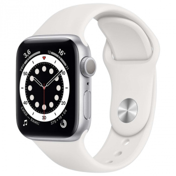 Смарт часы Apple Watch S6 40mm Sand Sport Band Серебристый