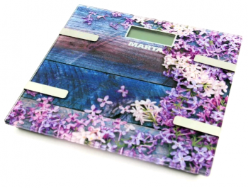 Весы напольные Marta MT-1682 Весенние цветы