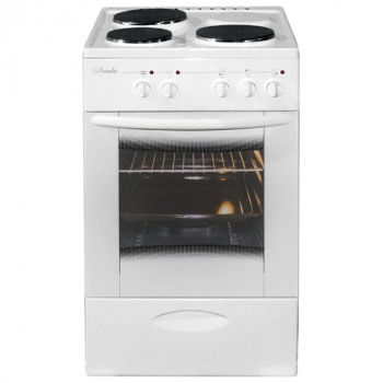 Отдельностоящая плита Лысьва 301 Белый