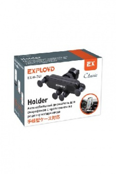 Держатель для моб. устройств EXPLOYD EX-H-747 4" - 6" чёрный Classic