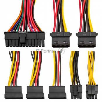 Корпус Miditower ExeGate AA-443-UNS450 (ATX, БП UNS450 с вент. 12см, 2*USB+HD Audio, черный)