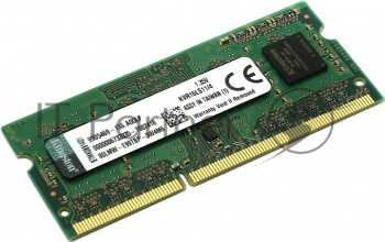 Оперативная память Kingston ValueRAM, DDR3L, 4GB (1x4GB), 1600MHz, CL11, SO-DIMM