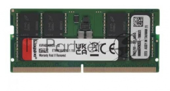Оперативная память Kingston ValueRAM, DDR5, 32GB (1x32GB), 4800MHz, CL40, SO-DIMM