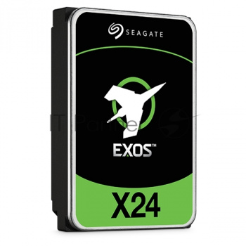 Жесткий диск серверный Seagate 3.5"; 24TB Exos X24 SAS 12Gb/s, 7200 rpm, 512 MB ST24000NM007H