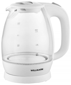 Чайник электрический WILLMARK WEK-1705GW Белый