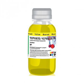 Чернила ColorWay HP 134/135 100мл Yellow HW350Y