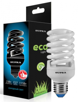 Лампа люминесцентная Supra SL-S-FSP-23\4200\E27