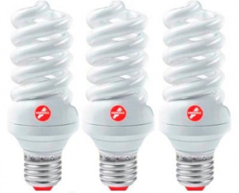 Лампа люминесцентная Экономка SPS (C) 20w E27-2700 3 шт