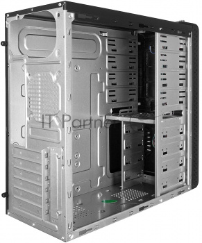 Корпус Miditower ExeGate UN-604-UNS500 (ATX, БП UNS500 с вент. 12см, 2*USB+2*USB3.0, аудио, черный)