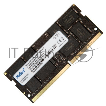 Оперативная память NETAC Basic, DDR4, 16GB (1x16GB), 2666MHz, CL19, SO-DIMM