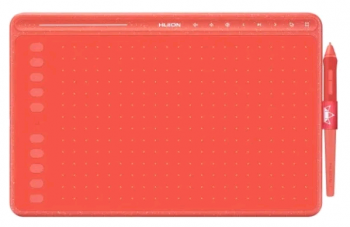 Графический планшет Huion HS611 Coral Red