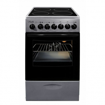 Плита Отдельностоящая Лысьва ЭПС 43р4МС жемчужно-светло-серая