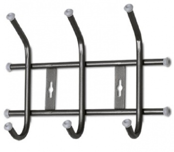 Вешалка настенная NIKA Вешалка настенная (ВНТ3 черный)