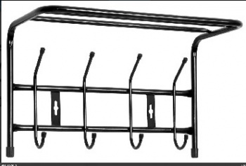 Вешалка настенная NIKA Вешалка настенная ВП4 (ВП4 черный)