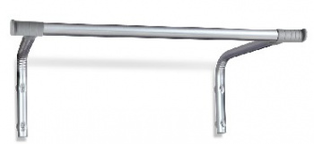 Вешалка настенная SHEFFILTON Вешалка SHT-WH5 хром лак/серый