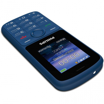 Мобильный телефон Philips Xenium E2101 Blue, 2SIM, 1.77"