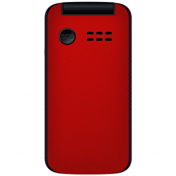 Мобильный телефон INOI 247B Red с док-станцией, 2 SIM, экран 2.4"