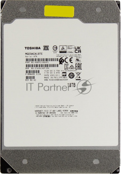 Жесткий диск Toshiba HDD SATA 18Tb 3.5" Server 7200 6Gbit/s 512Mb