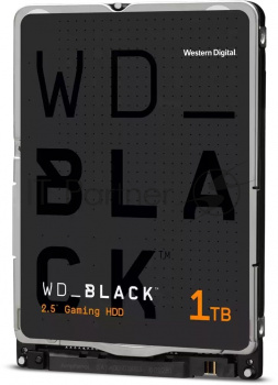Жесткий диск WD 1Tb 7200rpm SATA-III  WD10SPSX Black 64Mb 2.5"