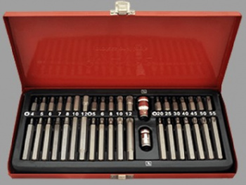 Набор инструментов AUTOVIRAZH (AV-011040) Набор бит силовых "AV Steel" в кейсе 40 предм.