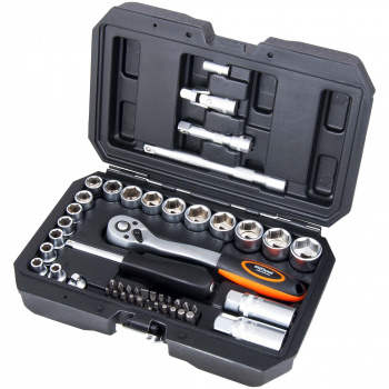 Набор инструментов AUTOVIRAZH (AV-011050) Набор инструмента "AV Steel" 50 предм. профессион.