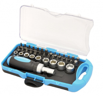 Набор инструментов AUTOVIRAZH (AV-212038) Набор инструмента 38 предм. 1/4"DR, CrV