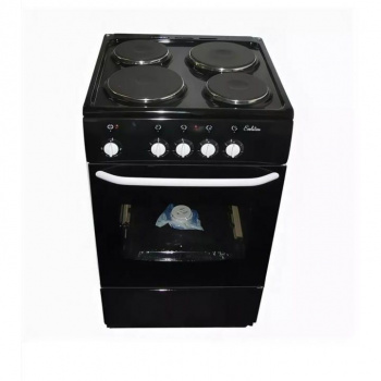 Плита Отдельностоящая De Luxe 5004.12э черный эмаль