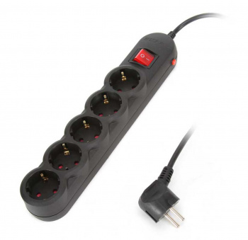 Фильтр-удлинитель Supra SF-5-ESC-5M Чёрный