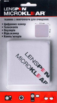 Средство для очистки линз Lenspen MK-2 G MicroKlear Microfibre Suede Cloth