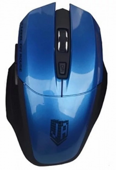 Мышь беспроводная Jet.A Comfort OM-U38G Синий/ Чёрный