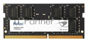 Оперативная память NETAC Basic, DDR4, 4GB (1x4GB), 2666MHz, CL19, SO-DIMM