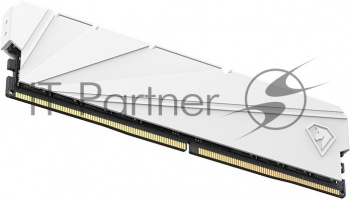 Оперативная память NETAC, DDR4, 16GB (1x16GB), 3200MHz, CL16, DIMM, с радиатором, белый