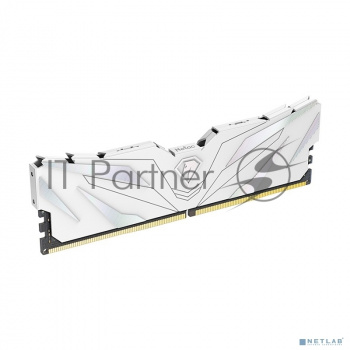 Оперативная память NETAC, DDR4, 16GB (2x8GB), 3600MHz, CL18, DIMM, с радиатором, белый
