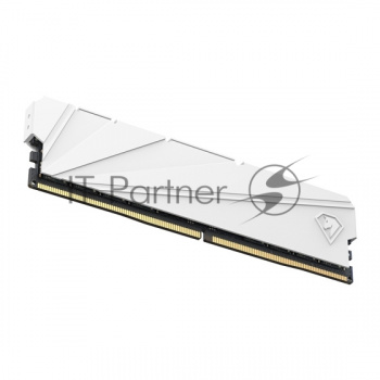 Оперативная память NETAC, DDR4, 8GB (1x8GB), 3200MHz, CL16, DIMM, с радиатором, белый