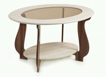 Стол журнальный БИТЕЛ СЖ-25 Шампань/Шимо Темный