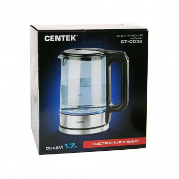 Чайник электрический Centek СТ-0032 стекло