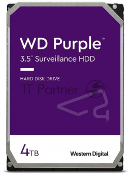 Жесткий диск Western Digital 4TB 5400rpm Purple (WD43PURZ) {Serial ATA III, 256Mb, 3.5"}