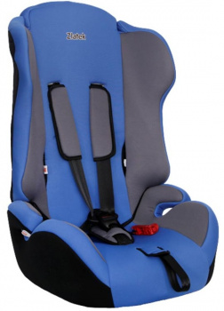 Автокресло детское ZLATEK KRES3013 ATLANTIC BASIC синий гр. I/II/III 9-36 кг 1-12 лет