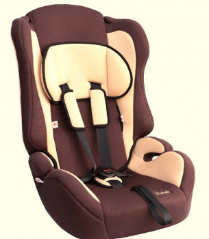 Автокресло детское ZLATEK KRES3017 Atlantic гр. 1+2+3 (коричневый)