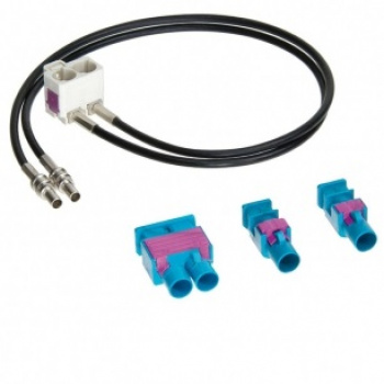 Кабель для Авто INCAR ISO ANT-20 ISO антен переходник VW, Audi, Opel, Skoda (FakraM - FakraF)