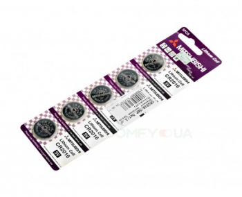 Батарейка Mitsubishi CR2016/5BP 5шт