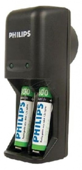 Зарядное устройство Philips SCB 1280 NB+2xAA 2450 mAh