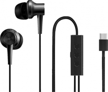 Гарнитура проводная Xiaomi Mi ANC Type-C In-Ear Earphones Чёрный